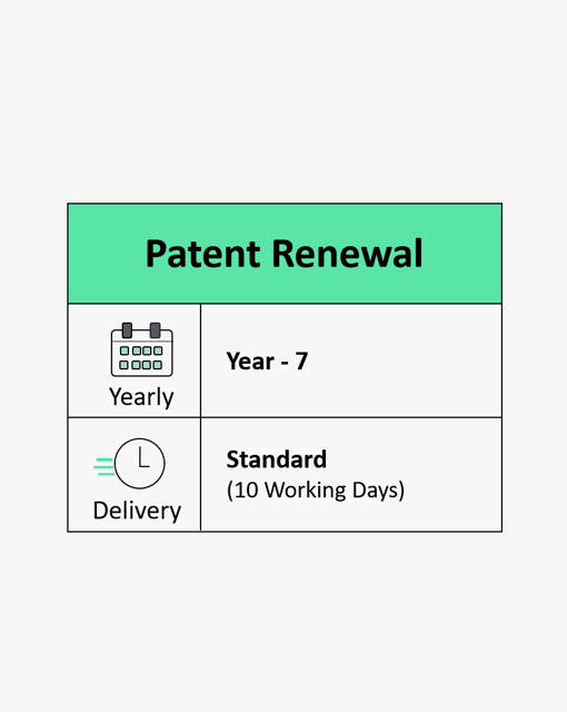 Patent Renewal Year 7