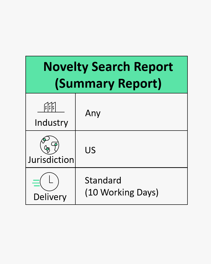 Novelty Search Report - (Summary)